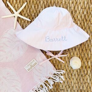 THE BEAUFORT BONNET COMPANY Turkish T Basic Beach Towel -Caicos Canopy Pink